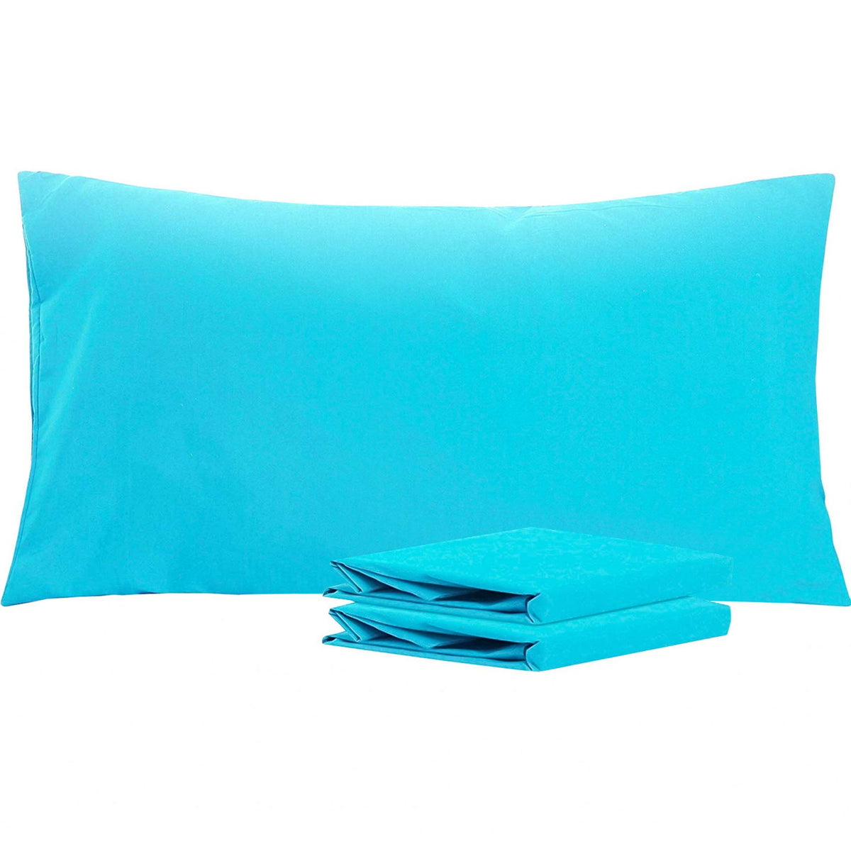 NTBAY Microfiber Queen Pillowcases, 4 Pack, 20 x 30, White