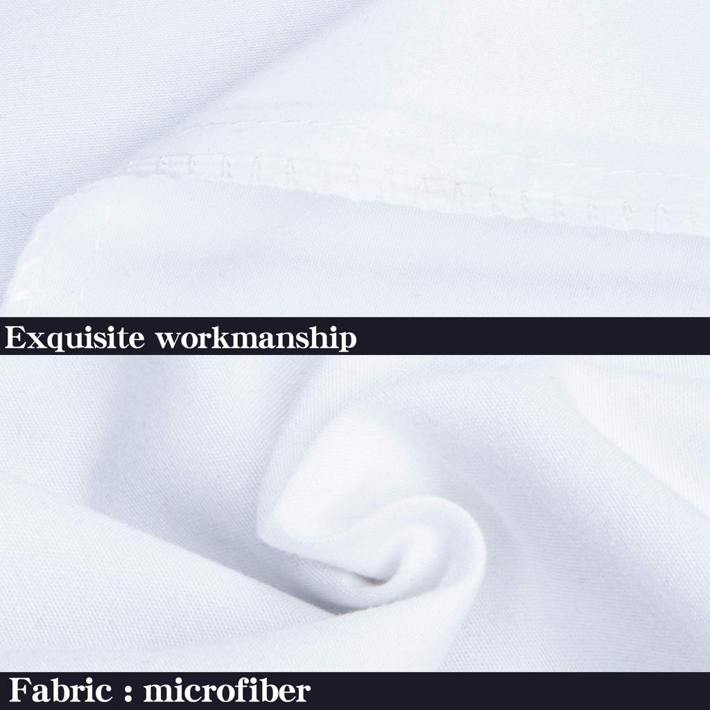NTBAY Microfiber Queen Pillowcases, 4 Pack, 20 x 30, White