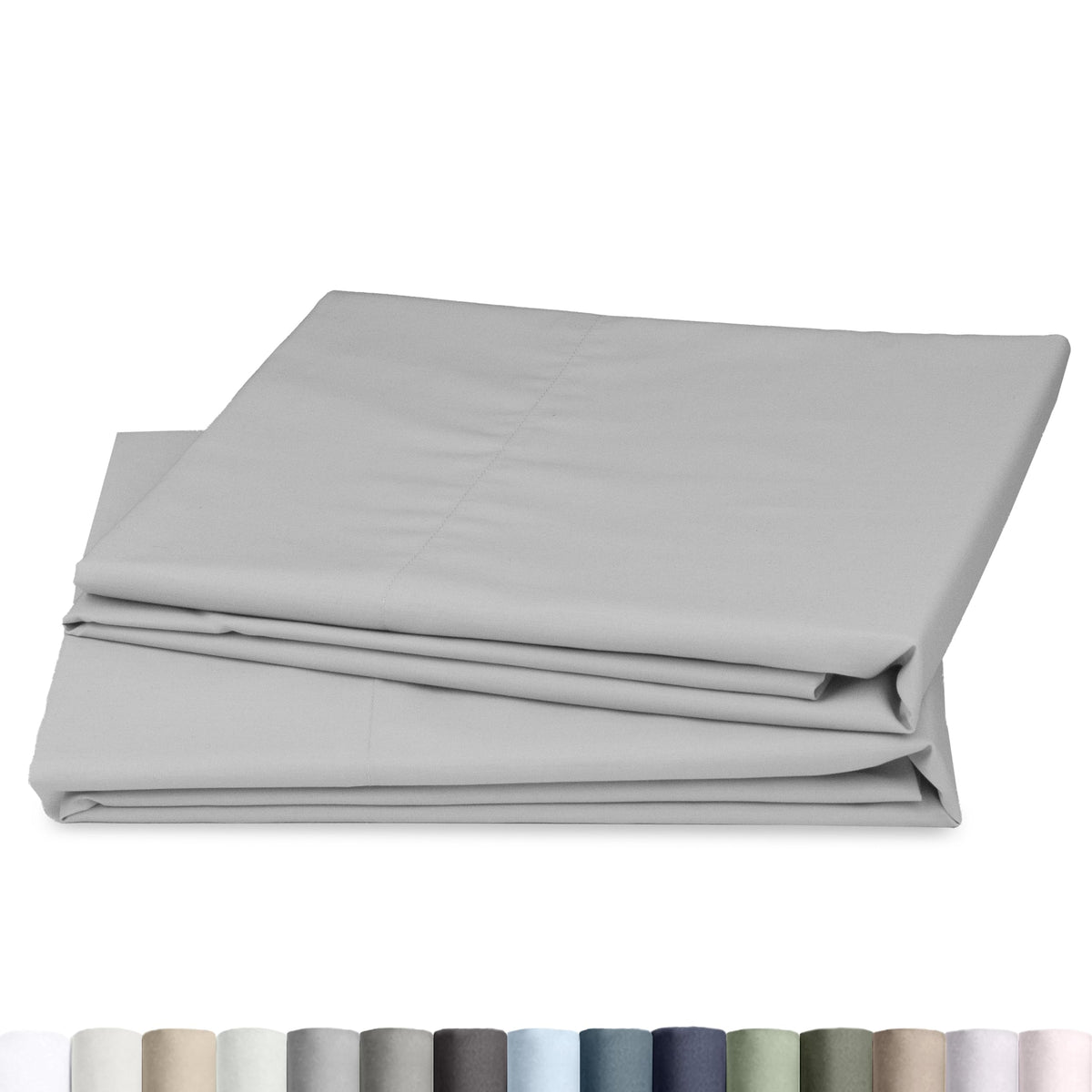 California Design Den 100% Egyptian Cotton 2-Pack Pillowcases Queen Size
