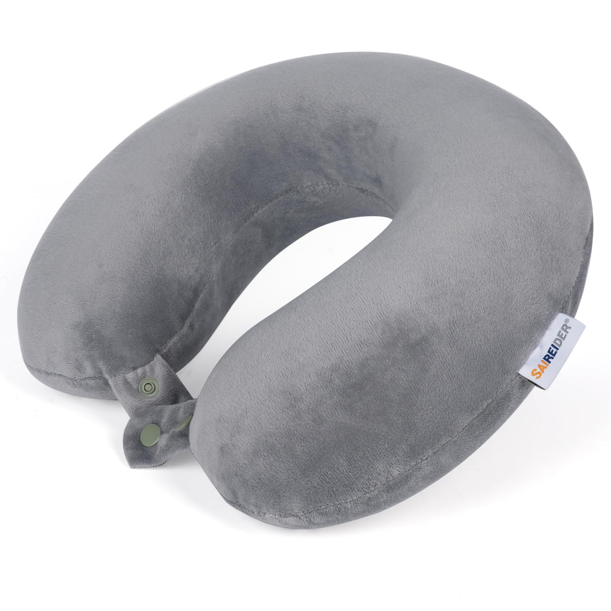 SAIREIDER Neck Pillows for Travel-Head Neck Support Travel Pillow for Traveling, Car, Home, Office Adjustable(Navy Blue)