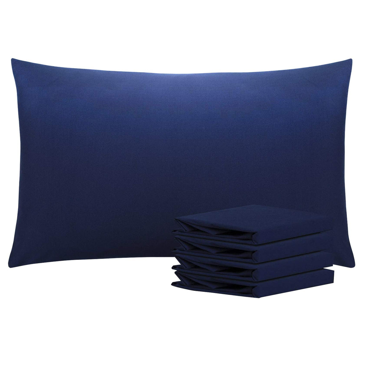 NTBAY Microfiber Queen Pillowcases, 4 Pack, 20 x 30, White