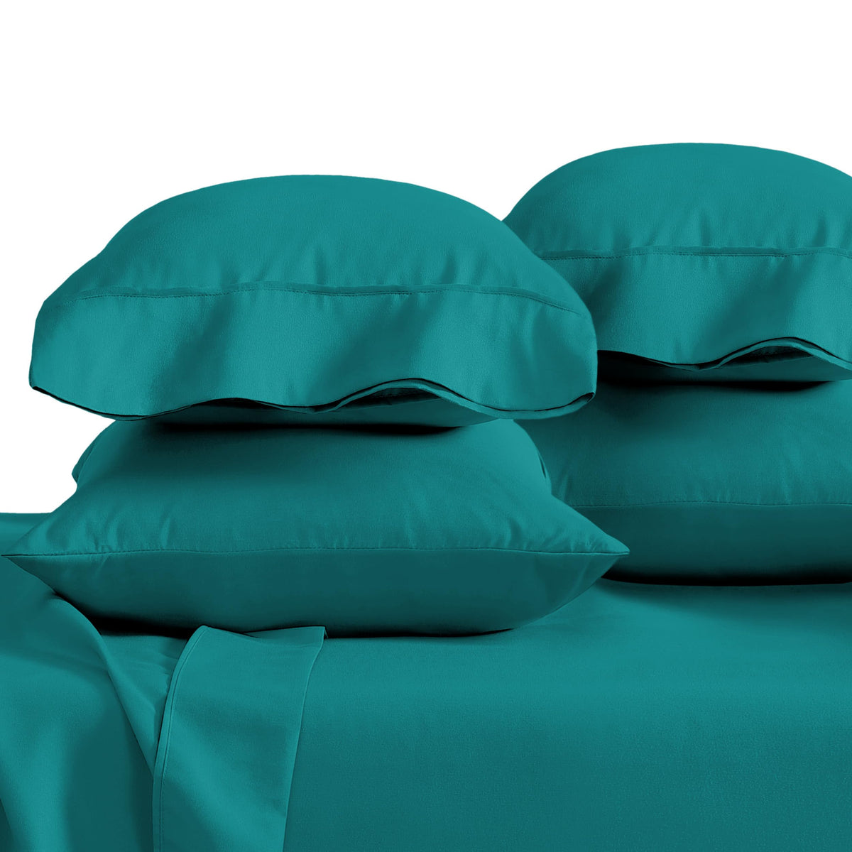 Bare Home Pillowcases Open End (Standard Set of 2, Grey)