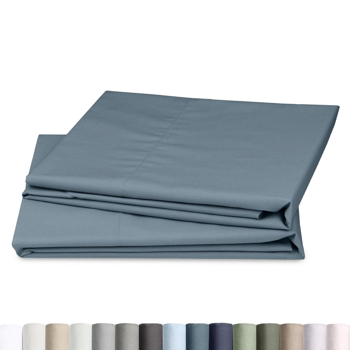 California Design Den 100% Egyptian Cotton 2-Pack Pillowcases Queen Size