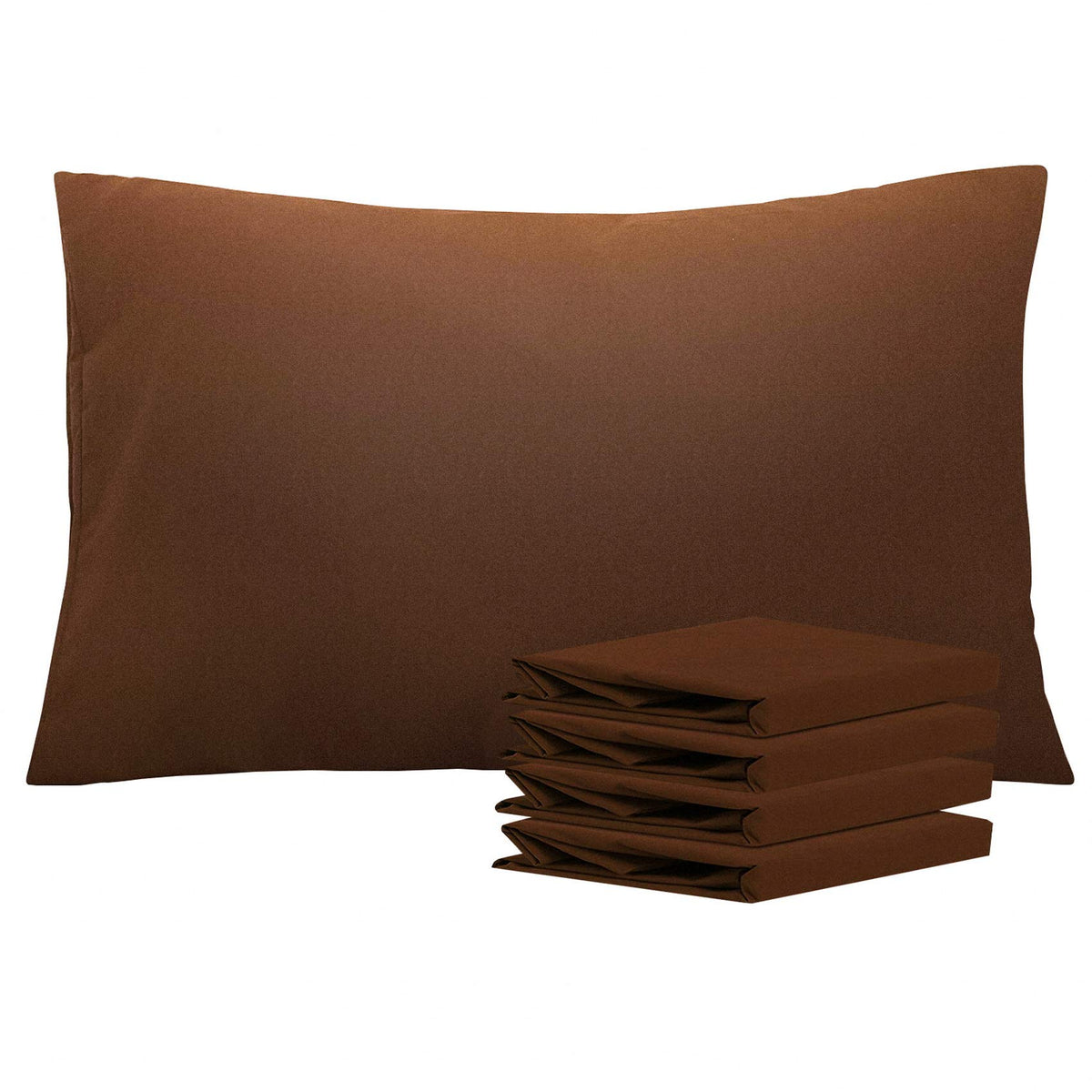NTBAY Microfiber Queen Pillowcases, 4 Pack, 20 x 30, White