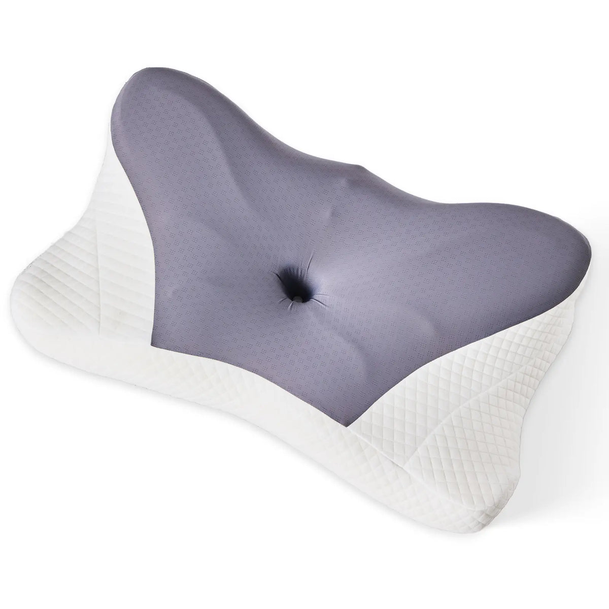 Sweetcrispy Anatomical Cervical Neck Pillow - 4.52" Higher Side, Flat Weave Breathable Removable Cover (Makes Cleaning Simple), Slow Rebound Memory Foam Cushioning, Shoulder Pain Relief, Cooling Bedding for Side Sleepers