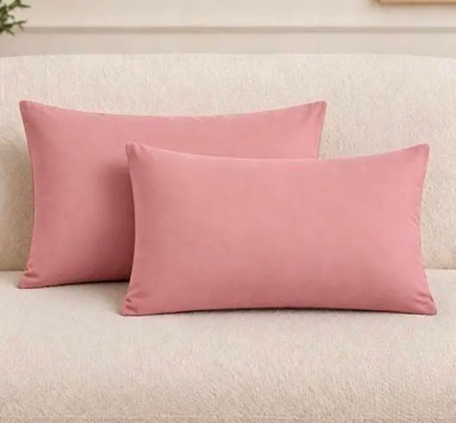HTA Microfiber Pillowcases - 2-Pack, Multi-Sizes, Smooth, Ultra-Soft, Envelope Closure, Machine Washable, Durable, Modern Solid Bedroom Bedding for Everyday Use