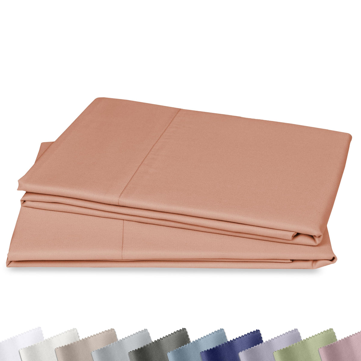 California Design Den 1000 Thread Count Pillow Cases Queen Size, Set of 2
