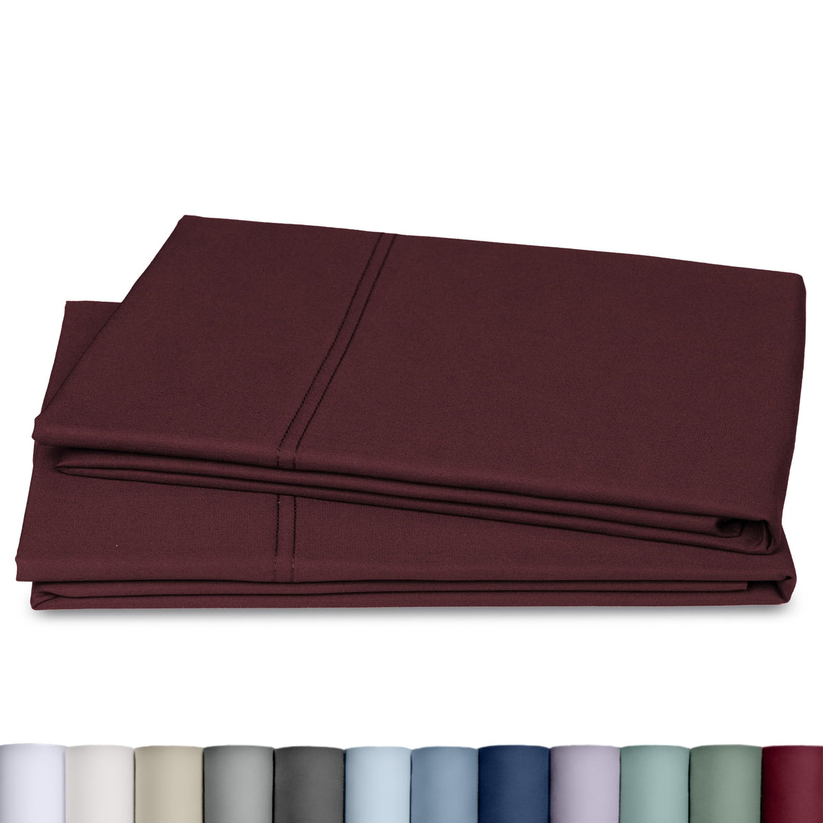 California Design Den 800 Thread Count 2-Pack Pillowcases Standard, White