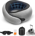 Purroch G-Shape Memory Foam Travel Pillow, Neck Pillow