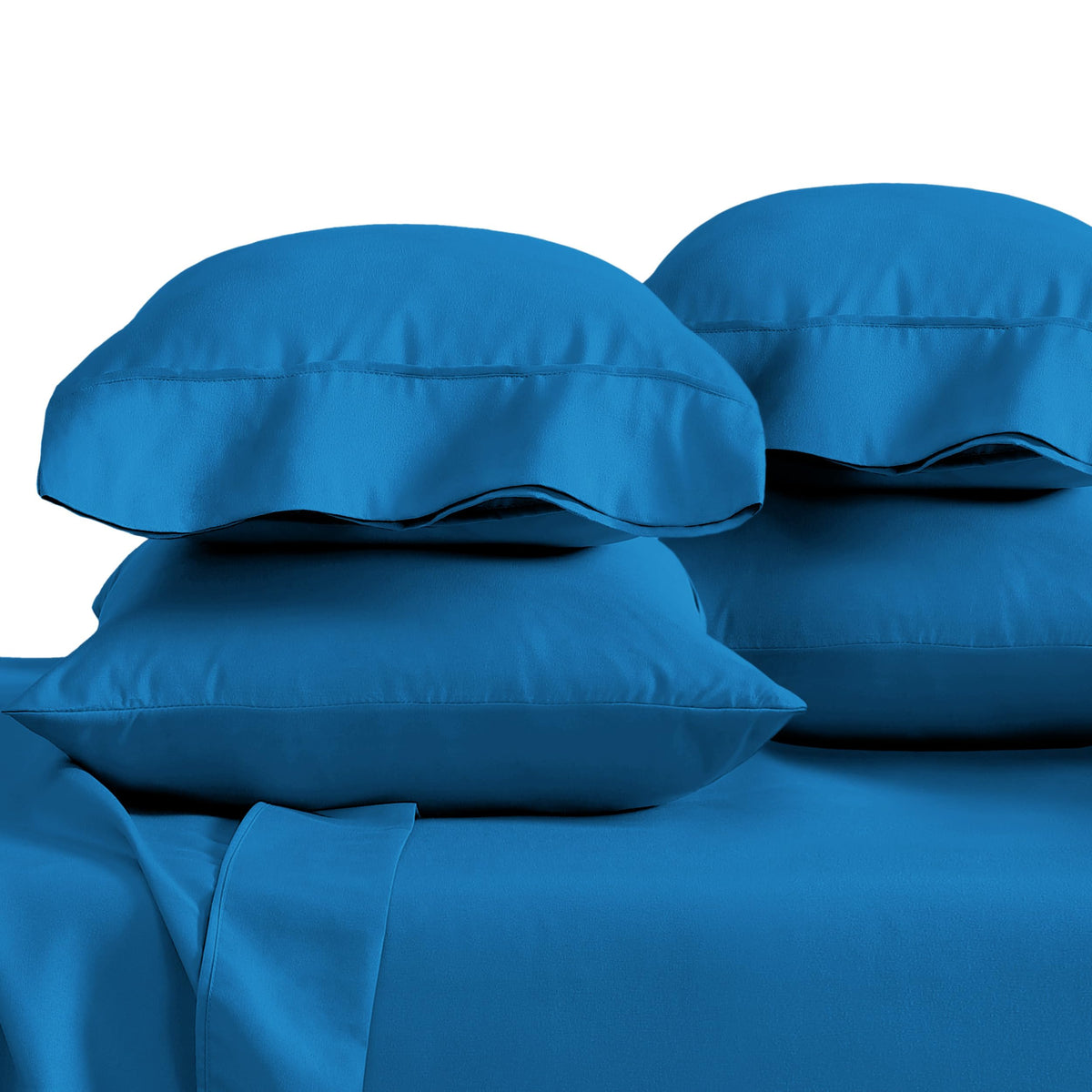 Bare Home Pillowcases Open End (Standard Set of 2, Grey)