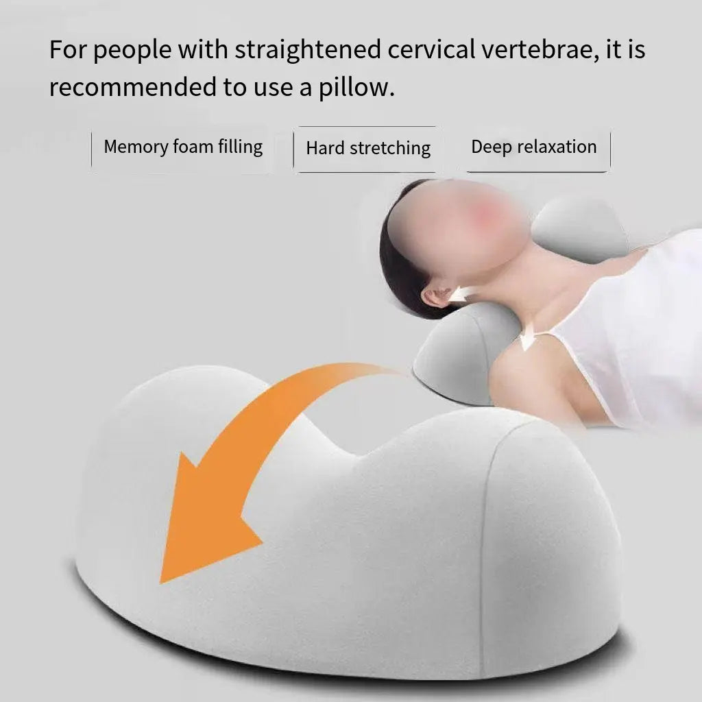 Cervical Pillow for Better Sleep, Adult Neck Support Device, Hand Washable, Bedside Use, Comfortable Neck Care, Single Unit