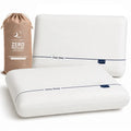 This is a memory foam deep sleep pillow that can relieve neck strain and promote restful sleep. If you suffer from chronic insomnia and wake up with a sore neck during the day, this memory foam deep sleep pillow is perfect for you.