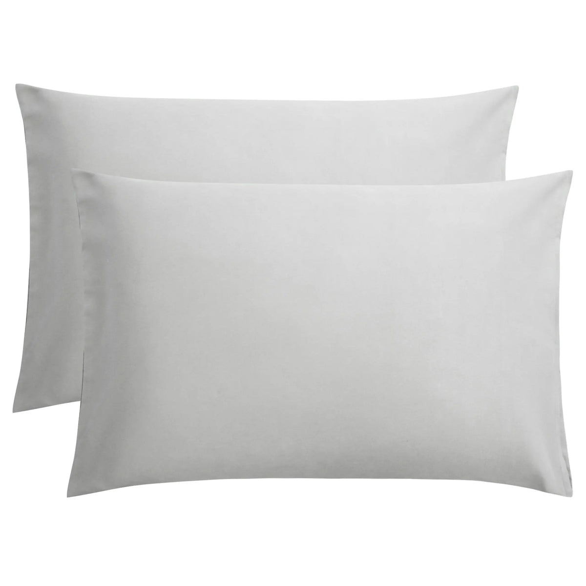 Bedsum 2-Piece 100% Brushed Microfiber Pillowcases, Envelope Secure Fit Closure, Breathable Soft Bedding, Cooling Bedding, Sweat-Absorbing, Wrinkle-Free, Fading Resistance, Durable All-Seasons Pillow Covers