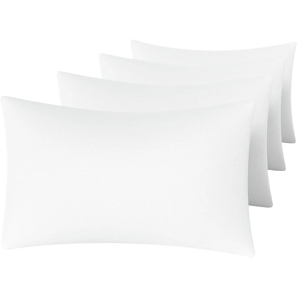 Dark Grey Pillow Cases Set of 4  Size, Envelope Design | Super Soft, Smooth, Breathable Dark Gray Pillow Cases -Microfiber, Machine Washable Lightweight (20X30 Inches (4 ))