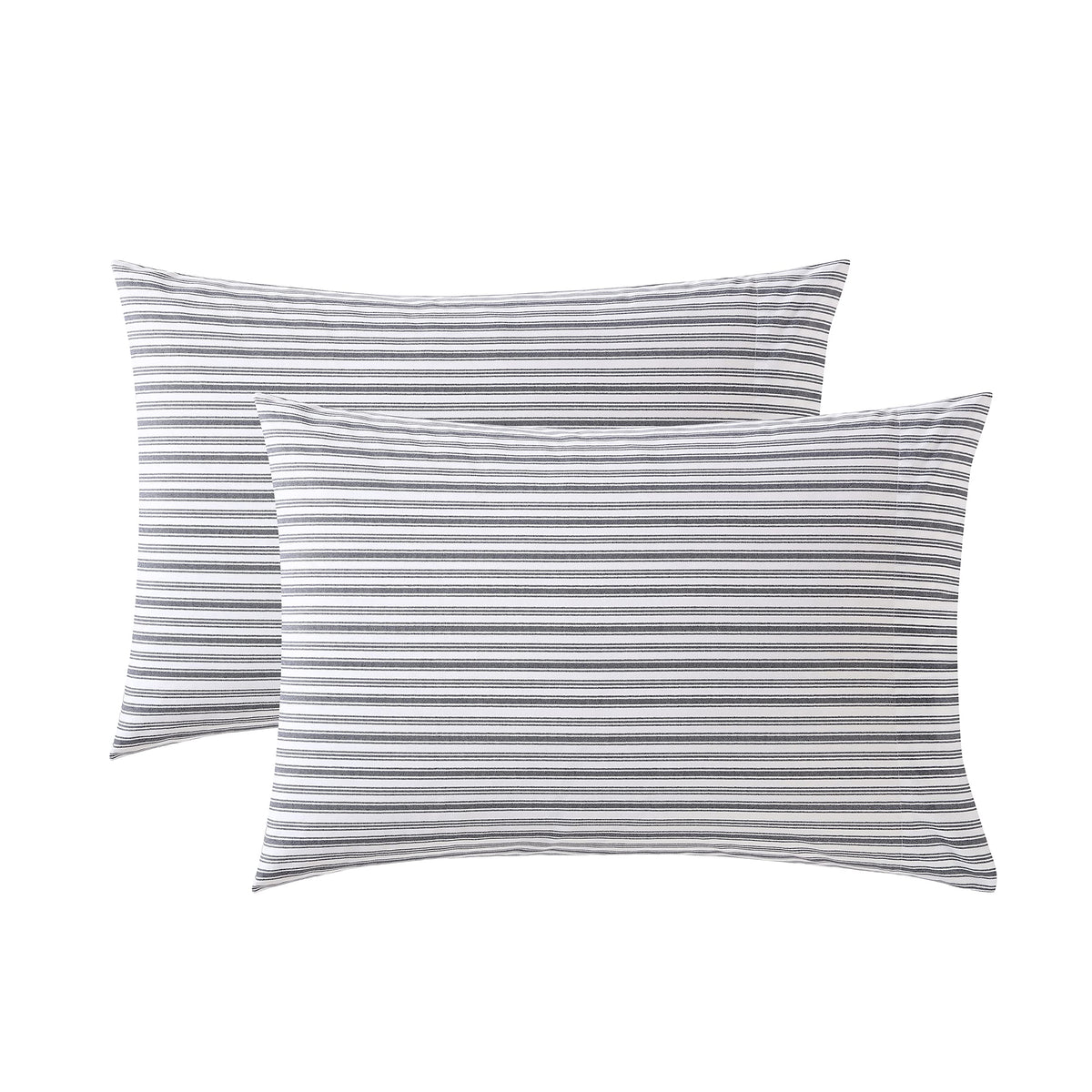 Nautica - Standard Cotton Percale Pillowcase Set, 2-Pack