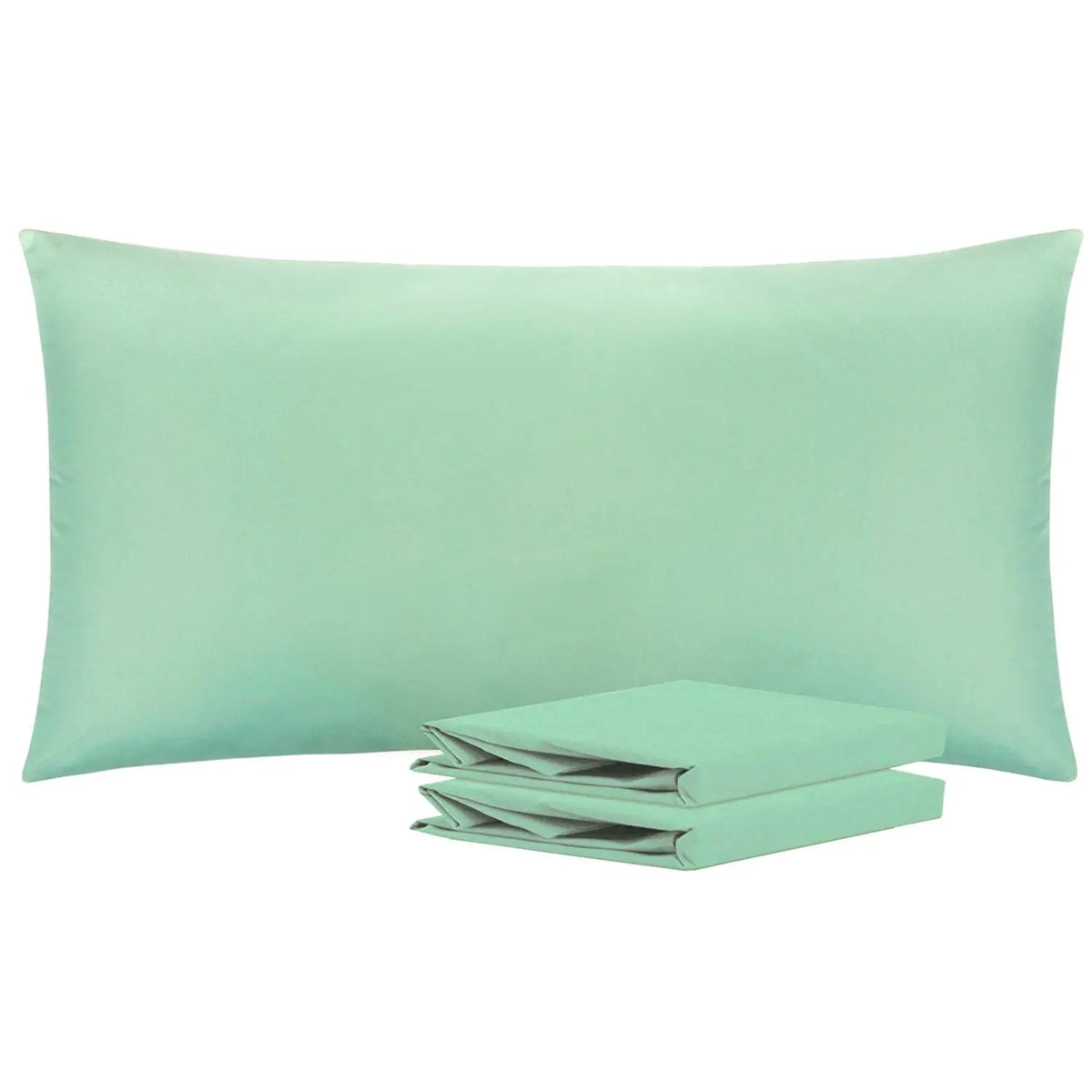 NTBAY Microfiber Pillowcases, Set of 2 Soft Breathable Pillow Cases with Envelope Closure, Available All Year Round, Friendly to Children & Pets, Bedding Gift Ready, Wrinkle Free & Fade Resistant, Hotel Quality Bedding, Machine Washable, Oeko-Tex