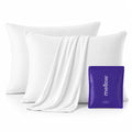 Mellow Sleep | Cooling Pillowcase (2-Pack) - Silky Smooth Wrinkle-Free Soft and Fresh All Night Sleep Enhancer