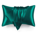 Hypoallergenic Luxurious Satin Pillowcase - 300tc Smooth 0.5mm Silky Sheets & Bed Accessories, Cooling, Anti-Acne, Breathable, Durable, Wrinkle-Resistant, Fade-Resistant, Facial & Hair Care, Standard Sizes, Machine Washable, Tumble Dry-Friendly