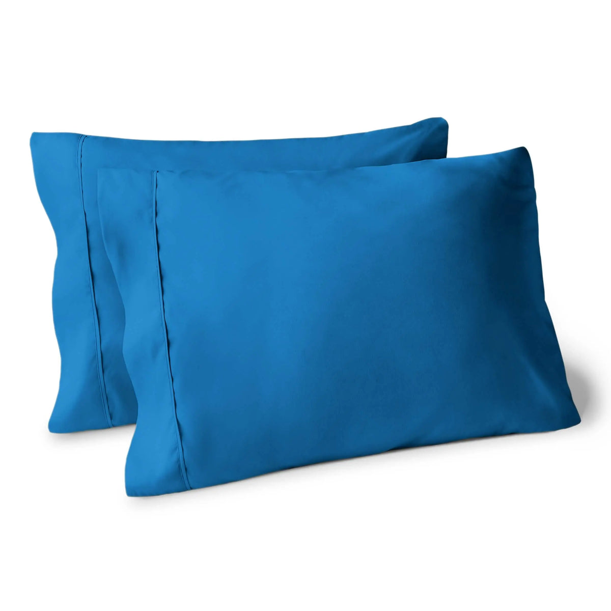 Bare Home 2-Piece Standard Microfiber Pillowcase Set - Ultra-Soft, Smooth Texture, Breathable, Lightweight Open-End Print Bedding Linens, Machine Washable, Fading Resistant for Simple Upkeep, Two Piece Set