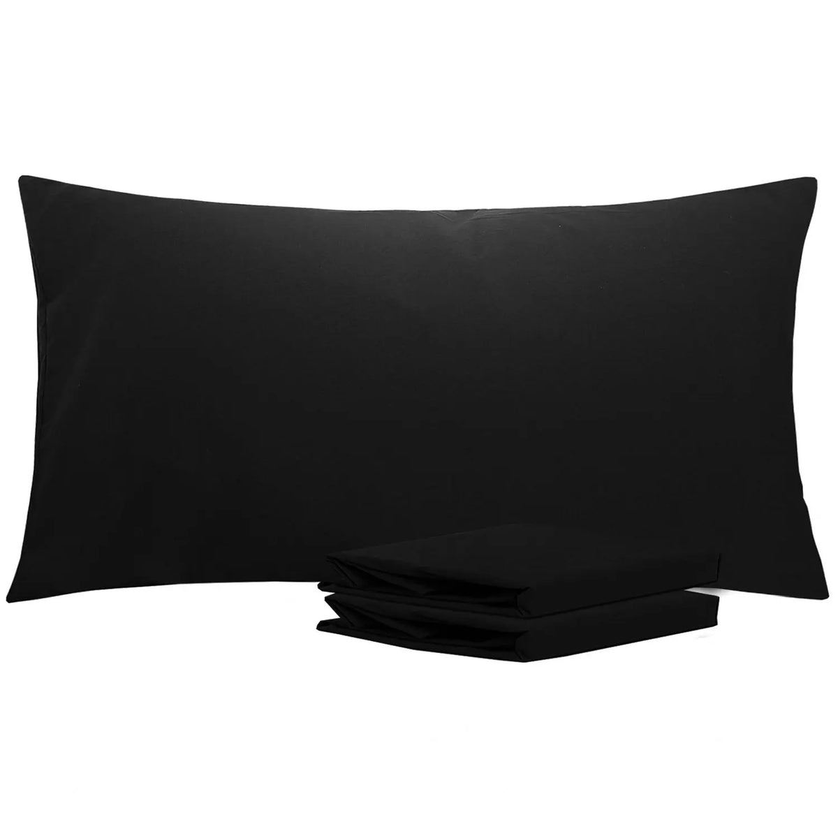 NTBAY Microfiber Pillowcases, Set of 2 Soft Breathable Pillow Cases with Envelope Closure, Available All Year Round, Friendly to Children & Pets, Bedding Gift Ready, Wrinkle Free & Fade Resistant, Hotel Quality Bedding, Machine Washable, Oeko-Tex