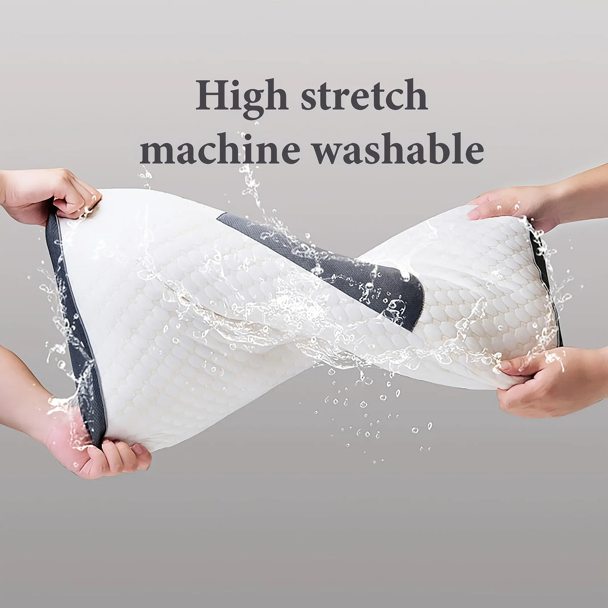Adjustable Ergonomic Neck Pillow, Premium Soft Filling, Removable Washable Cover, Orthopedic Support for Cervical Spine, Perfect for Travel & Home